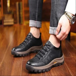 Work Shoes Raised Arch Support Cushioned Grip Sole