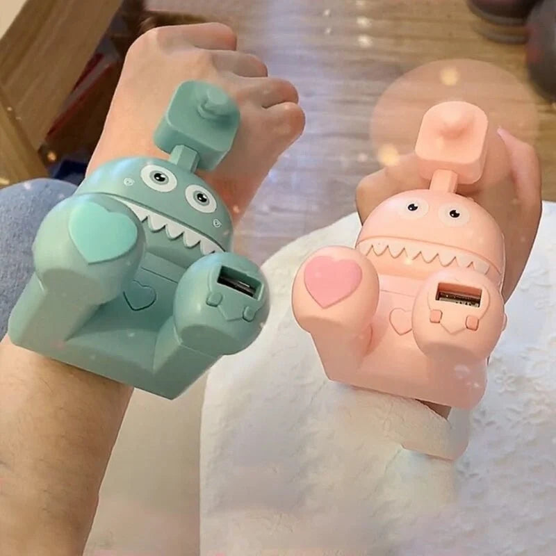 Wrist Fan Hands-Free USB Rechargeable Three Speeds
