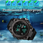 Wristwatch Rugged Military-Style Water-Resistant & Lightweight