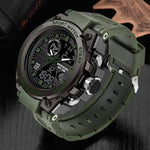 Wristwatch Rugged Military-Style Water-Resistant & Lightweight