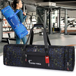Yoga Mat Carrier Water-Resistant Multiple Zipped Pockets