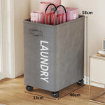 Yoga Mat Storage Cart Dual Compartments Locking Wheels