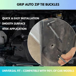 Zip Tie Buckles Reusable One-Touch Weather-Resistant Nylon