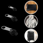 Zipper Pull Replacement Set Snap-On Tool-Free Set of 6