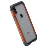 iPhone Bumper Case Natural Wood & Aluminum Lightweight Anti-Knock Protection