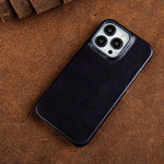 iPhone Case Genuine Cowhide Leather Slim & Protective