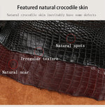 iPhone Case Genuine Crocodile Leather Impact-Resistant