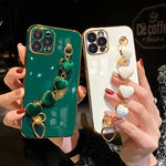 iPhone Case Heart Detail Shock-Protection Bumper