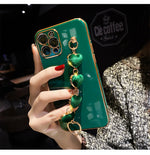 iPhone Case Heart Detail Shock-Protection Bumper
