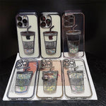 iPhone Case Liquid Glitter Full-Coverage Bumper Protection