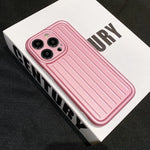 iPhone Case Luggage-Inspired Shockproof Scratch-Resistant Protection