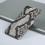 iPhone Case Natural Python Skin Textured Luxury Finish