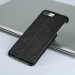 iPhone Case Natural Python Skin Textured Luxury Finish