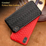 iPhone Case Textured Leather Fitted Design Camera Cutout