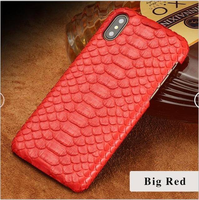 iPhone Case Textured Leather Fitted Design Camera Cutout