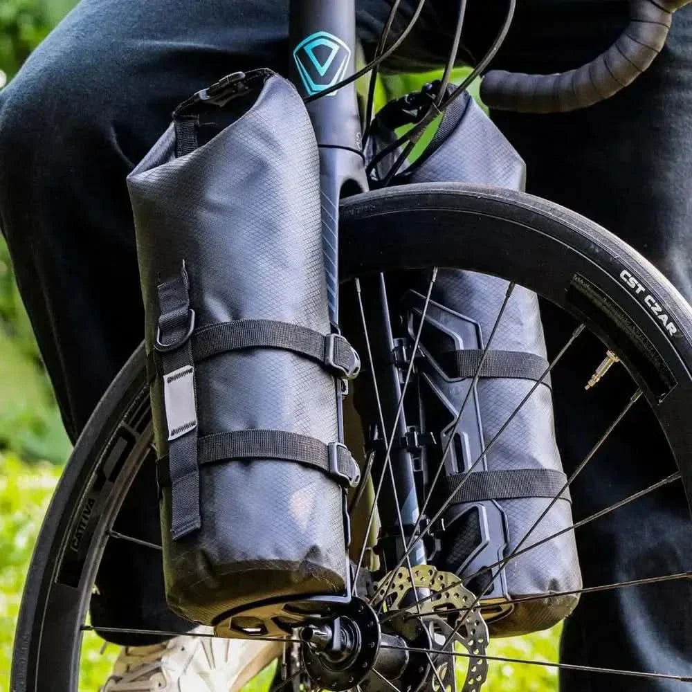AquaGear | Wasserdichte Fahrradtaschen für die Vorderachse