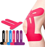 Vorgeschnittenes Kinesiotape für das Knie – Atmungsaktiv & Bequem