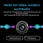 Überwachungs-Kamera für Innenräume | Nachtsicht & Bewegungserkennung