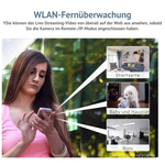 Überwachungs-Kamera für Innenräume | Nachtsicht & Bewegungserkennung