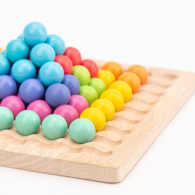 WOODPLAY - Wooden game board for the bead game