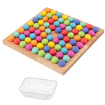 WOODPLAY - Wooden game board for the bead game