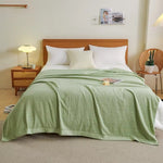 Light cotton summer blanket for restful nights