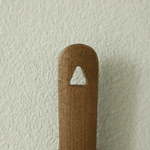 Eleganter Holz-Schuhlöffel mit Magnetfunktion