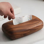 Elegant wooden napkin holder for stylish accents