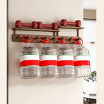 Modern wall coat rack with practical storage space