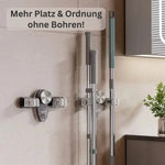 Platzsparender Halter für Besen & Werkzeuge – Ohne Bohren, Schnell Montiert
