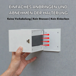 Moderne Wandleuchte | Kabelloses Licht mit Bewegungssensor | Flexibler Lichtwinkel