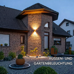 Moderne Wandleuchte | Kabelloses Licht mit Bewegungssensor | Flexibler Lichtwinkel