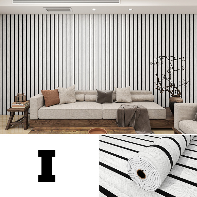 Wandpaneel | Elegantes Lamellen-Design | Matt und Spritzwassergeschützt