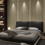Wandpaneel | Elegantes Lamellen-Design | Matt und Spritzwassergeschützt