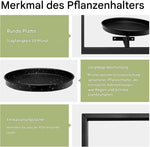 Wandpflanzenhalter | Metallgestaltung | Platzsparend | GrünRaum