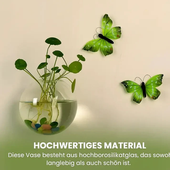 Wandpflanzenhalter ohne Bohren – Vertikaler Garten & Dekorative Blumenschale