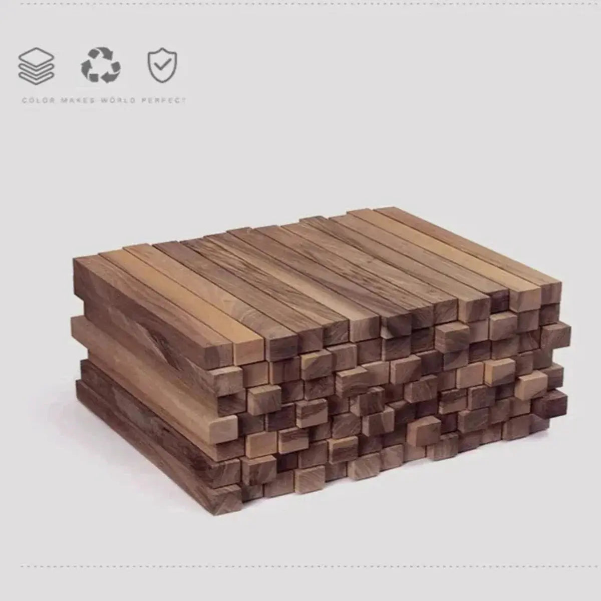 Wanduhren aus Buchenholz im skandinavischen Design