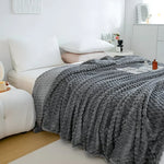 Cozy Blanket - Luxurious fleece blanket for sofa and bed