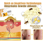 Hautpflegemittel gegen Hautunreinheiten | Schmerzarme Anwendung | Bienenstich-Formel