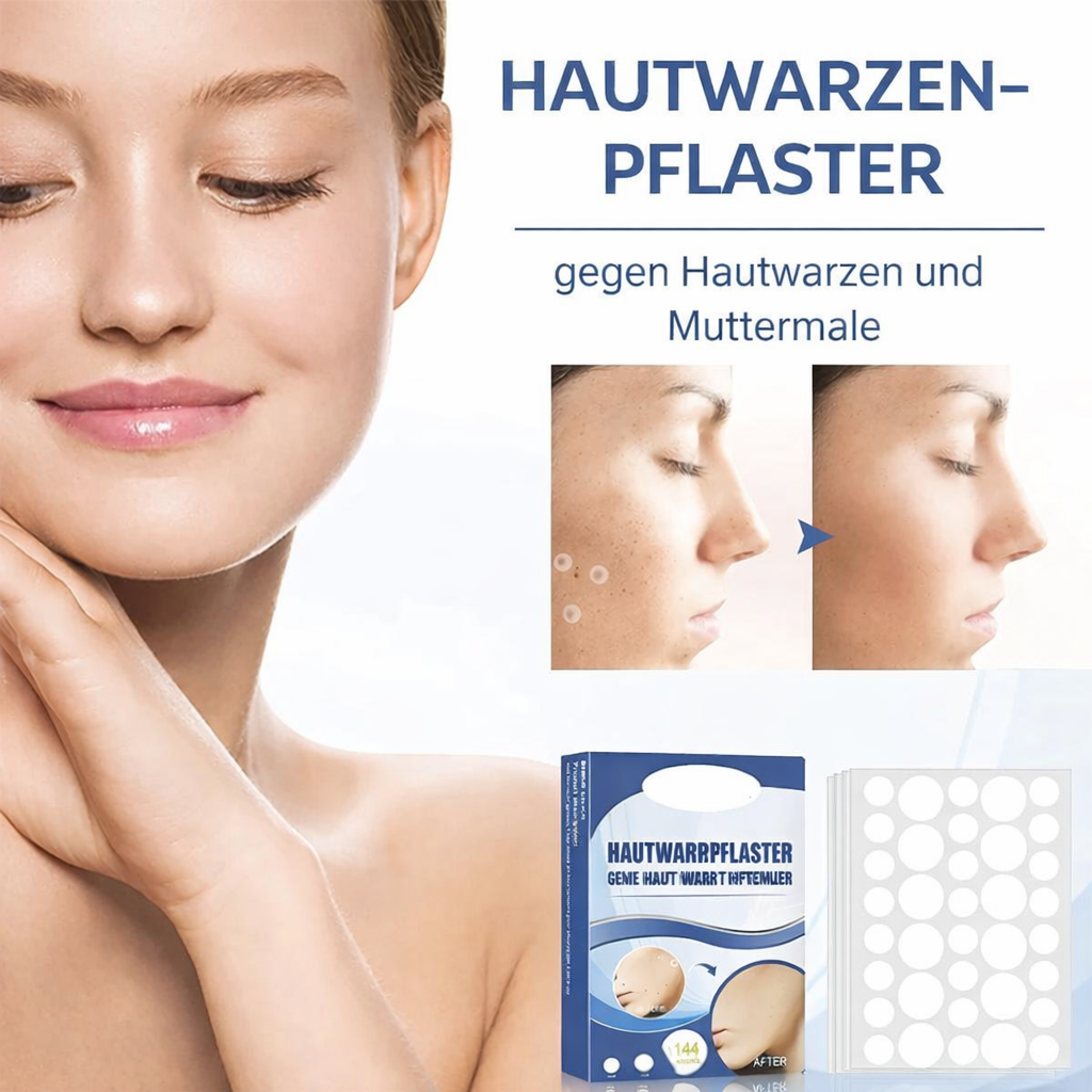 Hautfreundliche Entferner-Pflaster | Sanfte Lösung für Hautunreinheiten