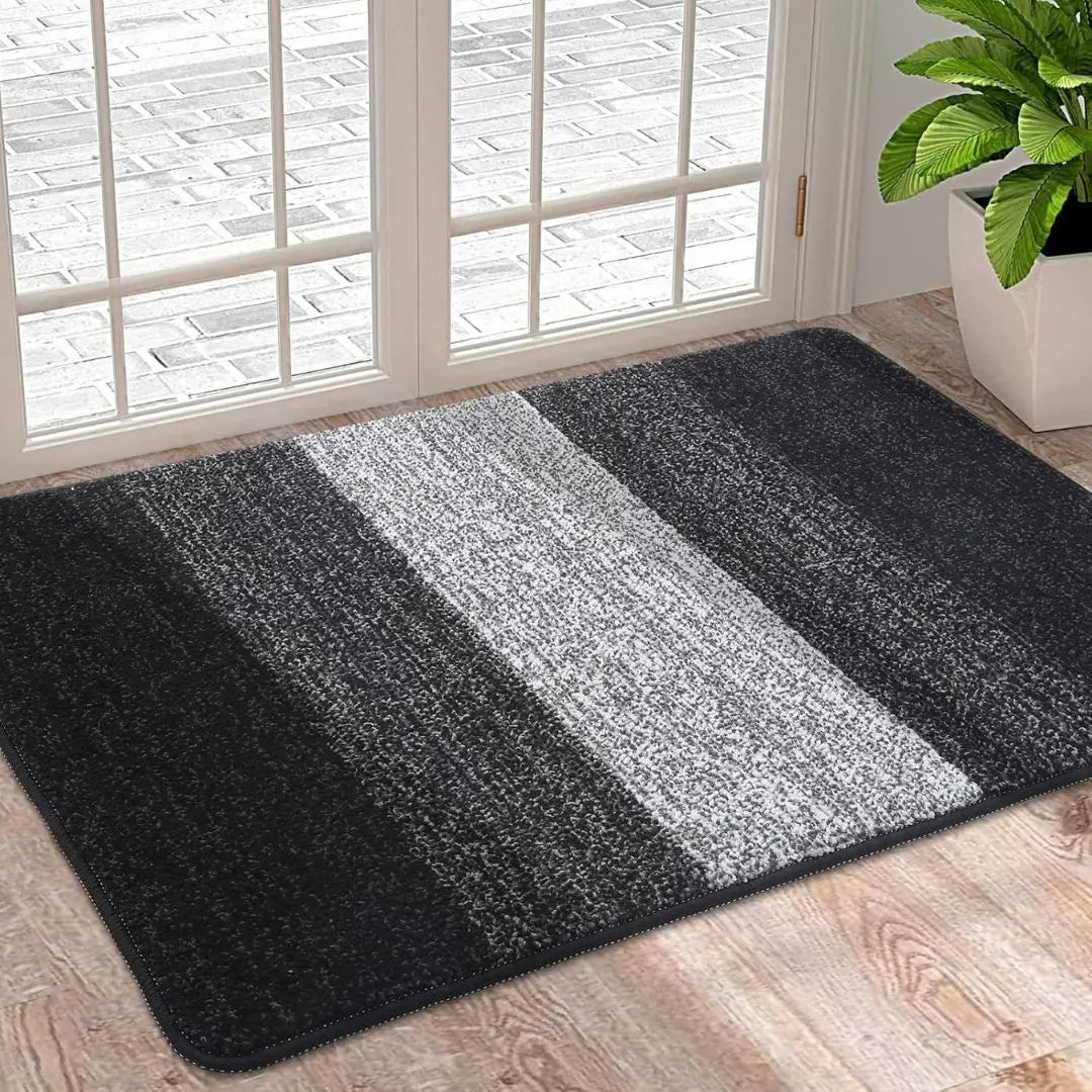 Waschbarer Mikrofaser-Teppich mit Rutschfester Unterlage – Ideal für Wohn- und Küchenbereiche