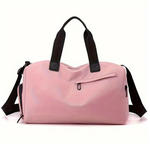 Practical sports bag for women with separate shoe compartment
