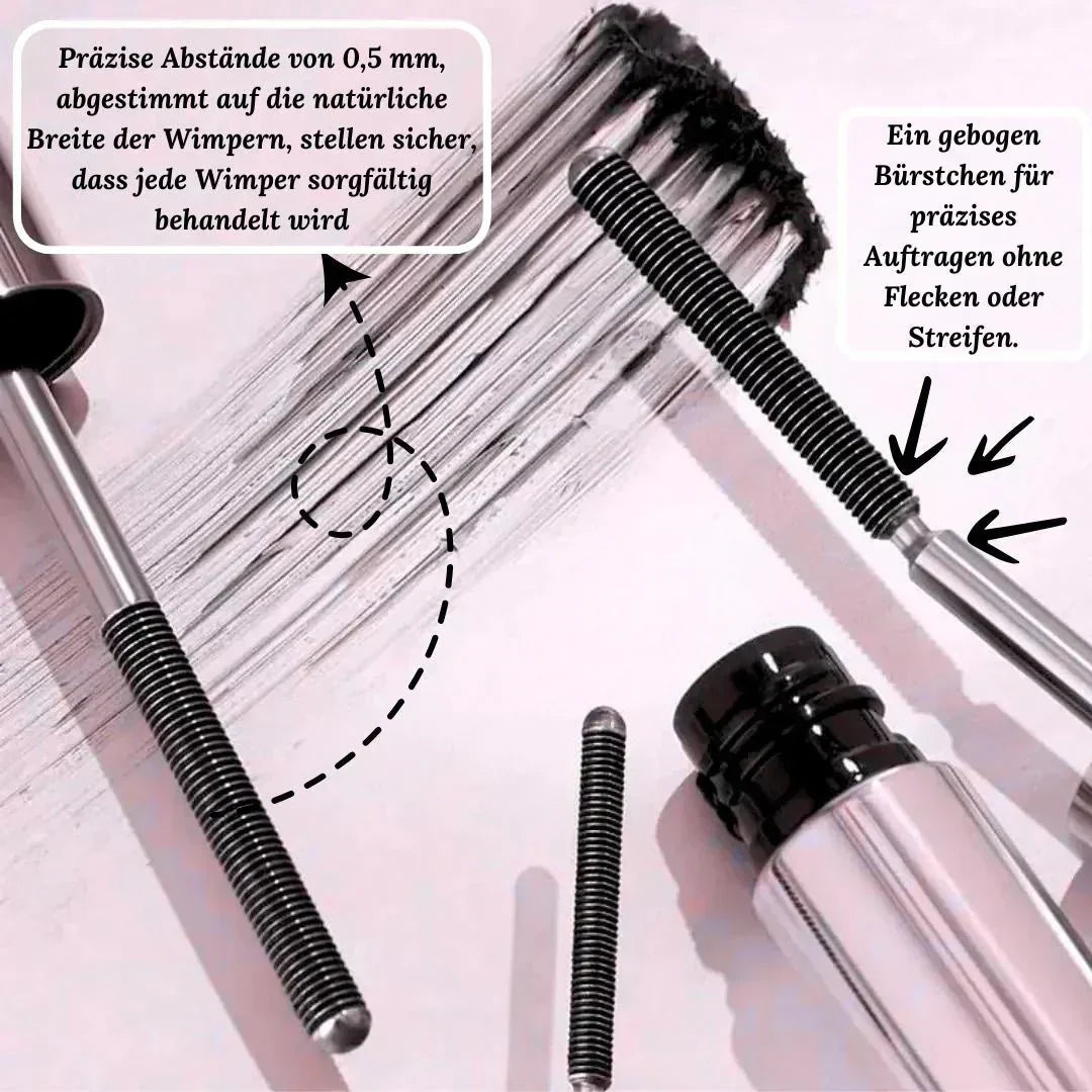 Wasserfeste Mascara für Volumen und Definition – GlamourLash