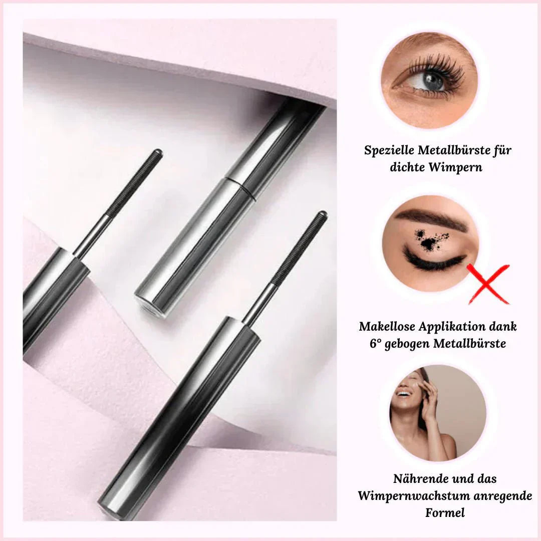 Wasserfeste Mascara für Volumen und Definition – GlamourLash