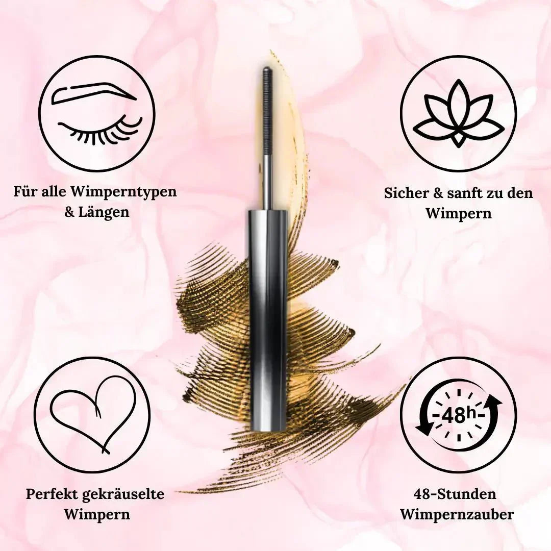 Wasserfeste Mascara für Volumen und Definition – GlamourLash
