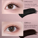 Wasserfeste Mascara für Volumen und Länge | Klumpenfrei