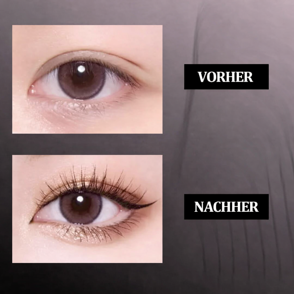 Wasserfeste Mascara für Volumen, Länge und Definition