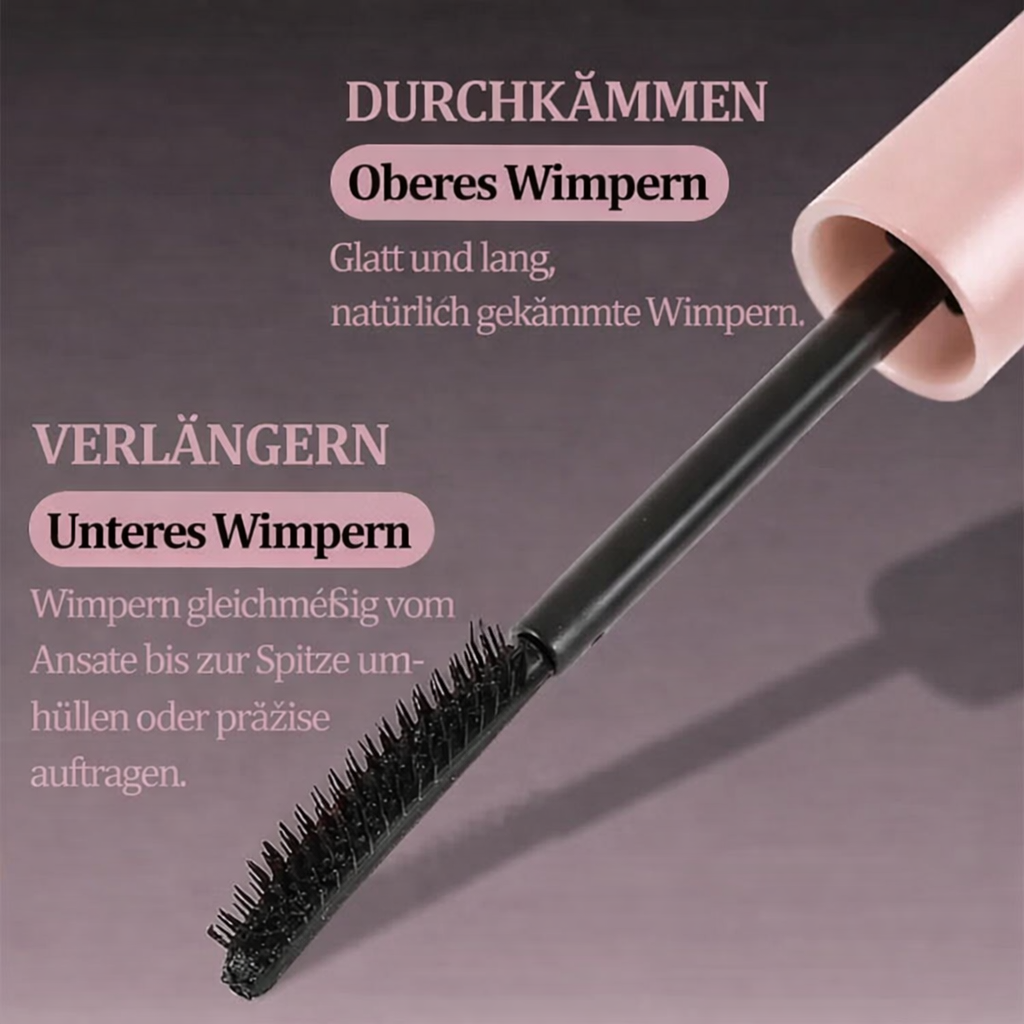 Wasserfeste Mascara für Volumen, Länge und Definition