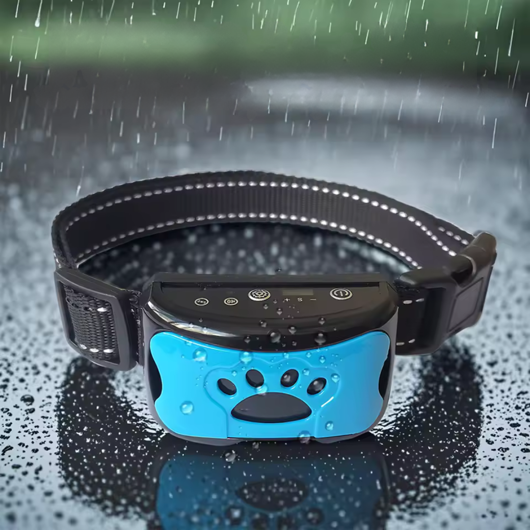 Wasserdichter Anti-Bell-Halsband für Hunde mit Ton und 7 Vibrationsstufen
