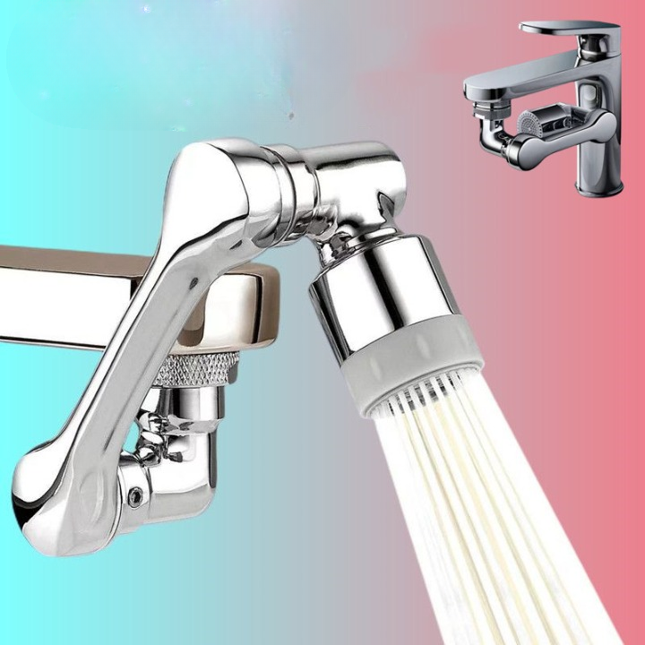 Flexibler Wasserhahnverlängerer | 1080° drehbar | 2 Wasserstrahlmodi